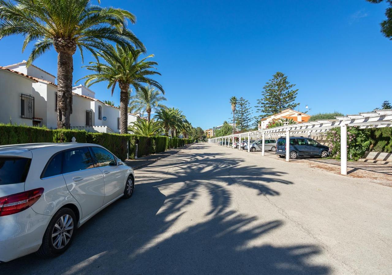 Вилла La Casa De La Playa. Piscina, Wifi Y Terraza. Дения Экстерьер фото